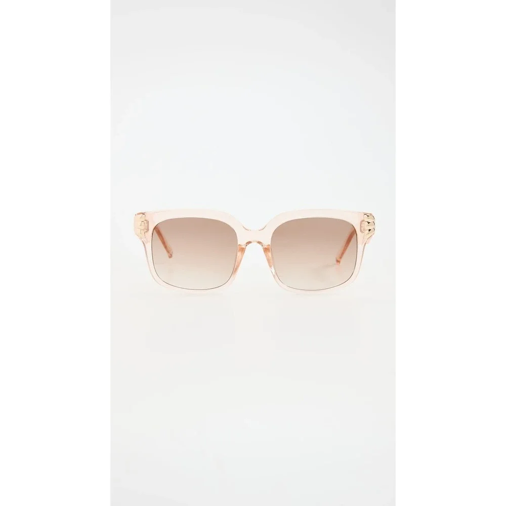LE SPECS Women's Sunglasses Shell Shocked‎ 2202513 Pink Champagne 55mm